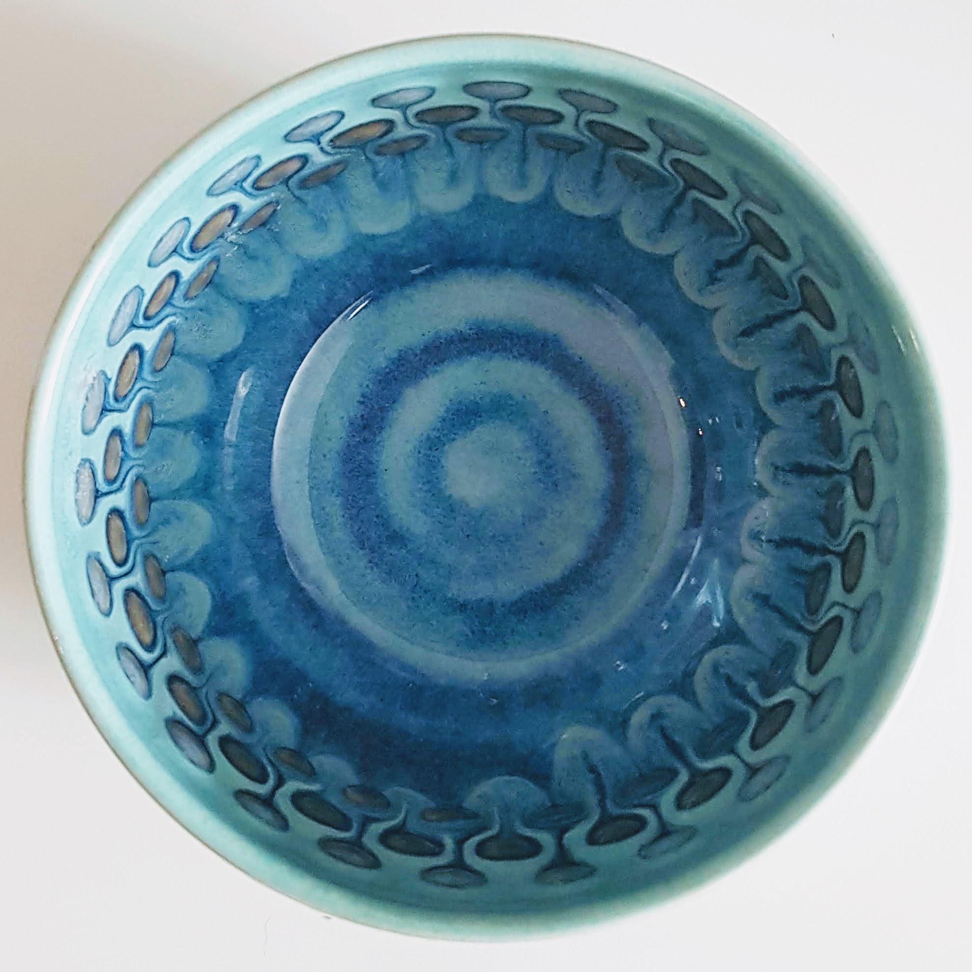 Blue green bowl